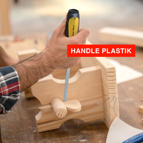 Sunflex Pahat Kayu 1 1/2" Gagang Transparan