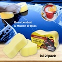 Kenmaster Busa Pencuci Motor Daun - 2 Pcs