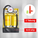 Kenmaster Pompa Injak 2 Tabung - Kuning