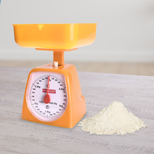 Kenmaster Timbangan Kue - Kapasitas 3 Kg Putih