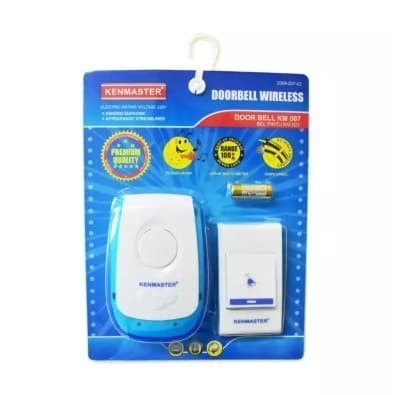 Kenmaster Door Bell Detail Kanan KM-007 - Bel Pintu Wireless