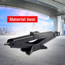 Kenmaster Dongkrak Jembatan 1 Ton Hitam