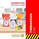Kenmaster Timbangan Kue - 5 Kg Red