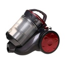 Kenmaster Vacuum Cleaner Dry Cyclone Power KM 1501- Hitam-Merah