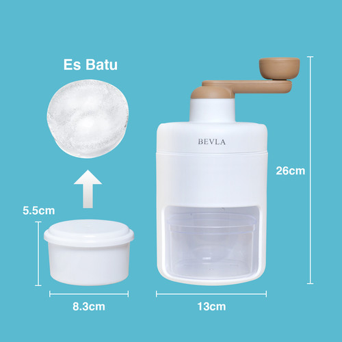 PAKET HEMAT - Alat Serut Es Batu + Pengocok Kopi / Coffe Frother