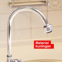 Kenmaster Kran Angsa Stang King Cap 1/2" ZINC - KRBA040