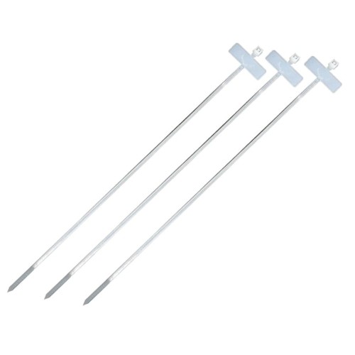 Kenmaster Kabel TIES 3 X 200 MM X 100 PCS MARKER WHITE