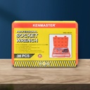 Kenmaster Kunci Sok 38 Pcs