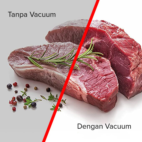 Kenmaster Vacum Sealer Mesin Press Plastik KM-1952 Free 10 Pcs Plastik