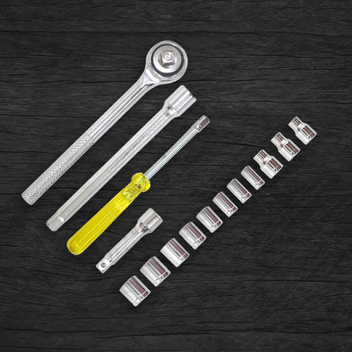 Kenmaster Kunci Sok 17 Pcs