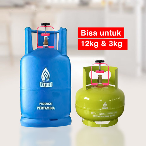 Kenmaster Pengaman Regulator 2 in 1 (12 kg + 3 kg)