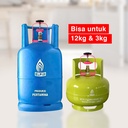 Kenmaster Pengaman Regulator 2 in 1 (12 kg + 3 kg)