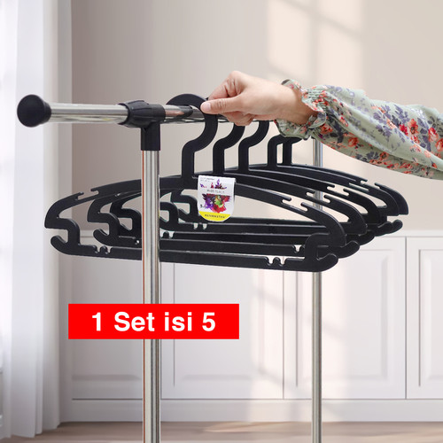 Kenmaster Gantungan Baju /Hanger H05 1 Set - 5 Pcs