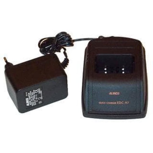 Alinco EDC-97 EDC-100 Charger HT DJ-195 DJ-196 EBP-51N EDC97 EDC100