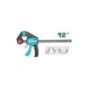 TOTAL QUICK RELEASE F CLAMP 12 INCH / QUICK BAR CLAMP THT1340602