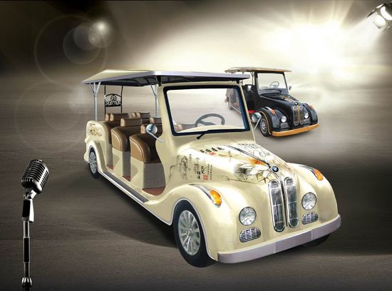 8 Person Electric Cars Antique Classic (Lt-S8. Fb)