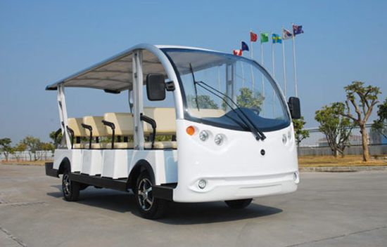 Buggy/Golf Carts Sightseeing Car Cheap Price 14 Seaters Electric Sightseeing Car