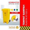 Kent Tempat Sampah Plastik KT-120 U / Tong Sampah 120 Liter