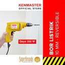 Kenmaster Bor Impact 10MM KM-603R Electric Drill REVERSIBLE-Merah