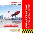 Kenmaster Obeng Gg Orange Black KM074 5Inc