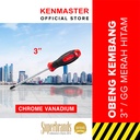 Kenmaster Obeng Gg Orange Black KM074 3Inc