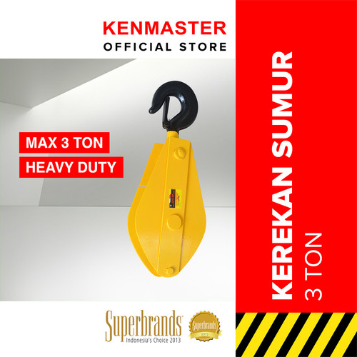[EZM.2500118] Xander Katrol Sumur / Kerekan Sumur 3 Ton XD-1294 - KESU009