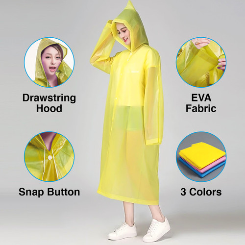 [EZM.2500125] Kenmaster Jas Hujan EVA KM-130 Poncho /Jas Hujan Tebal/Jas Hujan Jumbo