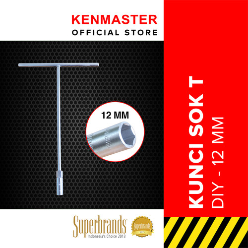 [EZM.2500137] Kenmaster Kunci Sok T DIY 12 MM - KCSO095
