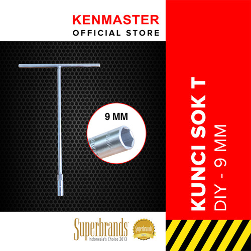 [EZM.2500140] Kenmaster Kunci Sok T DIY 9 MM - KCSO094