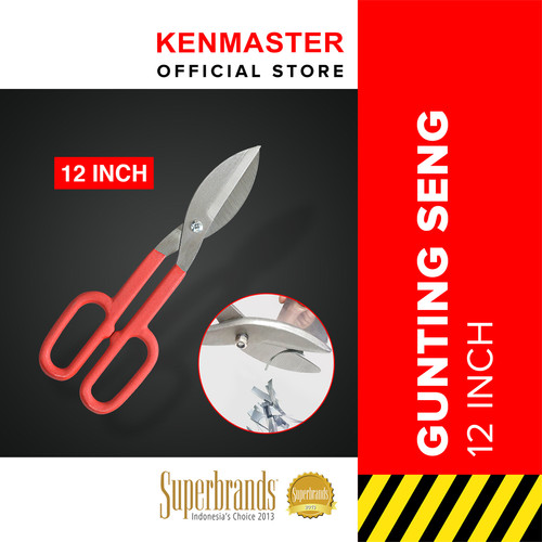 [EZM.2500143] Xander Gunting Seng XD-1373 12" Merah - GUNT095