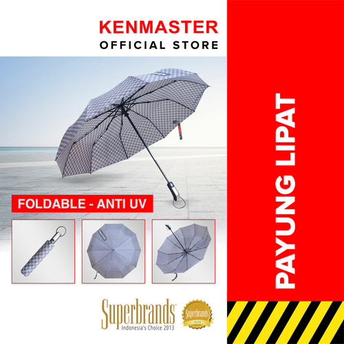 [EZM.2500154] Kenmaster Payung Lipat KM-3006 - OL089