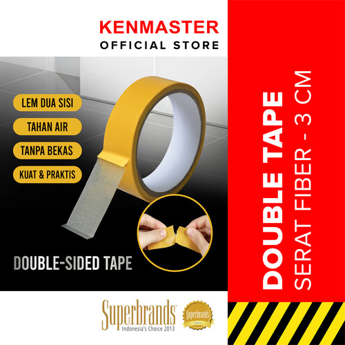 [EZM.2500203] Solatip Lantai / Double Tape Floor / Perekat Lantai KM521 -3 CM X 5 CM