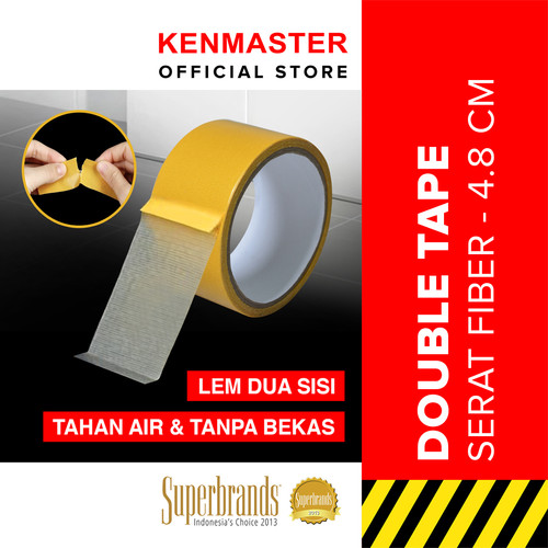 [EZM.2500207] Solatip Lantai / Double Tape Floor/Perekat Lantai KM-521 4.8 CM X 5 CM