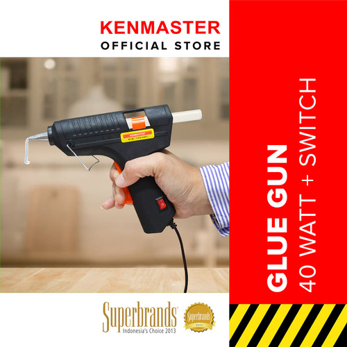 [EZM.2500252] Kenmaster Glue Gun SWITCH 40 Watt - Lem Tembak - GLUE014