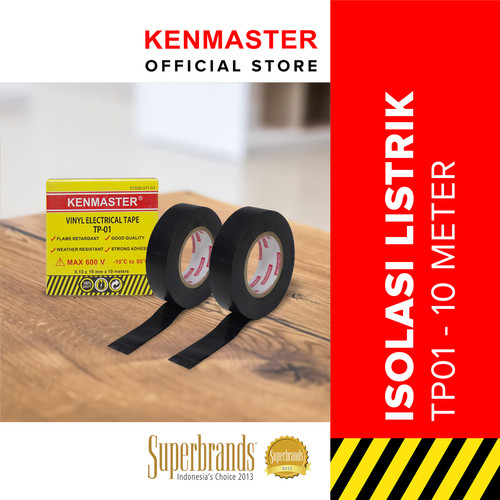 [EZM.2500253] Kenmaster Isolasi Listrik 10 Meter - TP01 - 1 PCS - ISOL009
