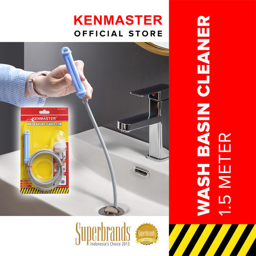 [EZM.2500281] Kenmaster Wash Basin Cleaner 1.5 m - WASH001