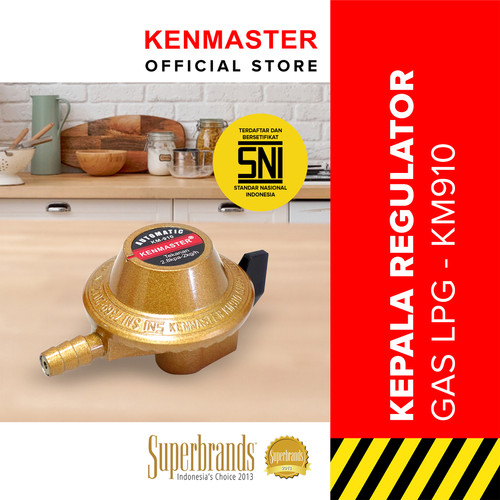[EZM.2500297] Kenmaster Kepala Regulator Gas Otomatis KM-910 - KSG-012