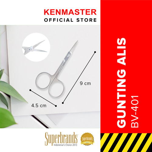 [EZM.2500310] Gunting Alis / Gunting Bulu Hidung / Scissor BC-401 - 45X88 Bevla