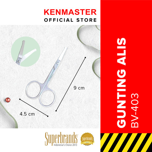 [EZM.2500311] Gunting Alis / Gunting Bulu Hidung / Scissor BC-403 - 45X90 Bevla