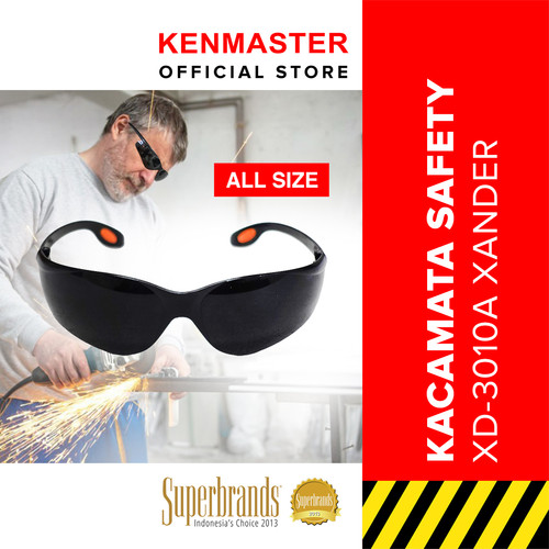 [EZM.2500314] Xander Kacamata Safety / Kaca Mata Pelindung XD-3010A - KACA025