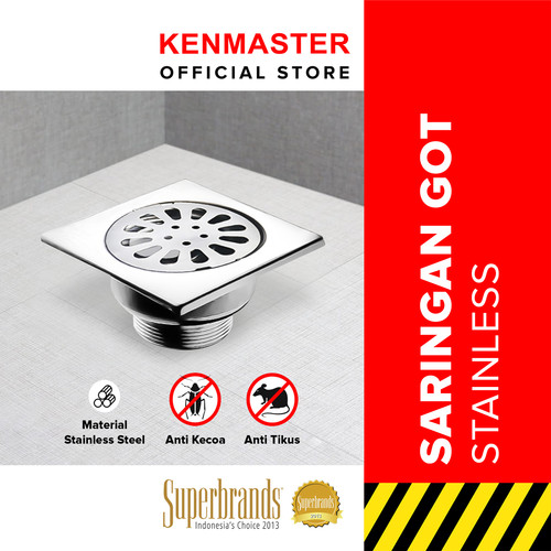 [EZM.2500333] Kenmaster Saringan Got Stainless - 1 Pcs