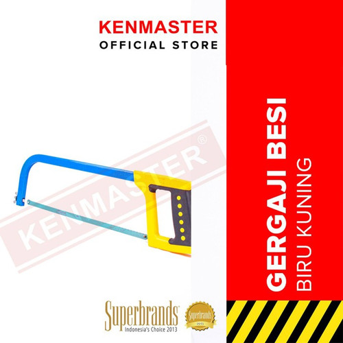 [EZM.2500383] Kenmaster Gergaji 12 Inc Japaned - Biru Kuning