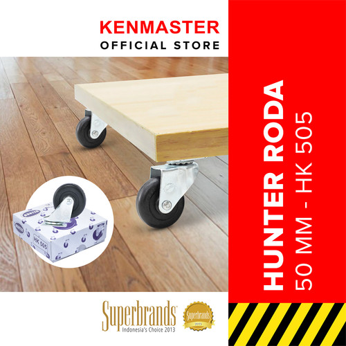 [EZM.2500398] Hunter - Roda HK 505 (Dus) Gepeng 4 Lubang