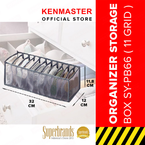 [EZM.2500418] Tempat Penyimpanan Pakaian Dalam -M 11Grid/Oragnizer Storage -OL035-02