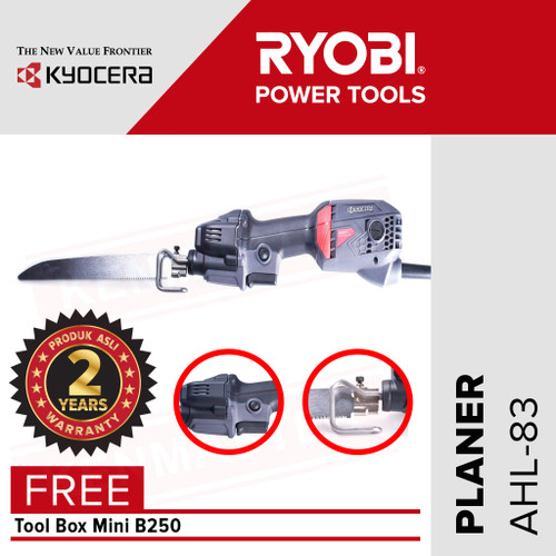 [EZM.2500455] Kyocera Reciprocating ARJK110 Mesin Gergaji 220W FREEToolBox+FaceShiel