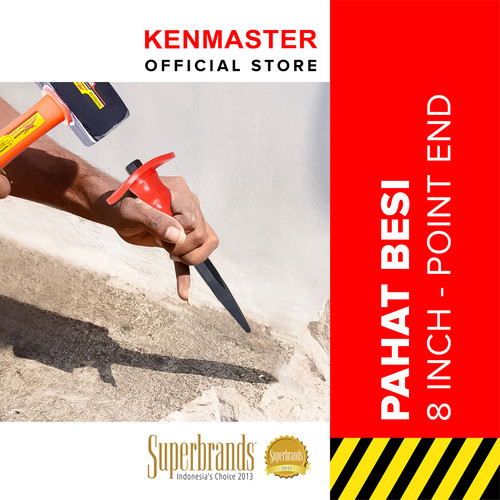 [EZM.2500659] Kenmaster Pahat Besi 8 inchi diameter 16 mm - Point