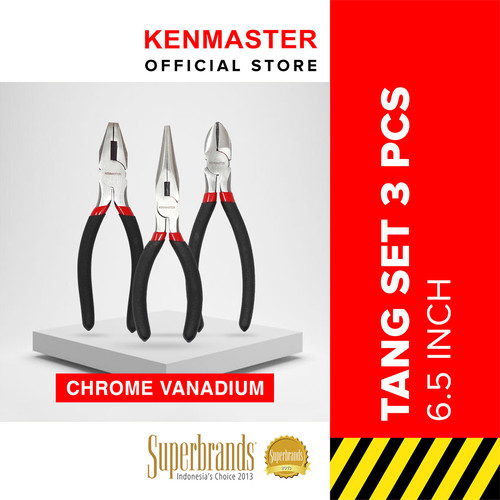 [EZM.2500660] Kenmaster Tang Set 3 Pcs