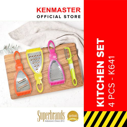 [EZM.2500708] Kitchen Suit Peralatan Dapur Set dapat 4 Pcs / Set K641