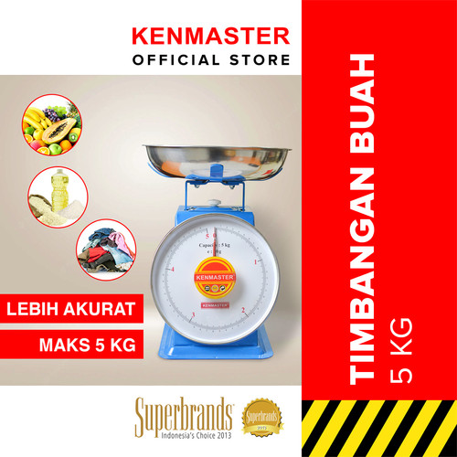 [EZM.2501274] KENMASTER Timbangan Buah / Sembako Serbaguna - 5 KG