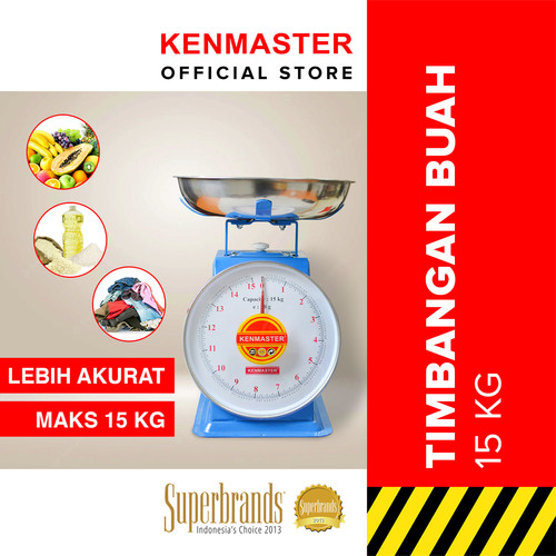 [EZM.2500718] Kenmaster Timbangan Buah 15 Kg / Timbangan Sembako Serbaguna